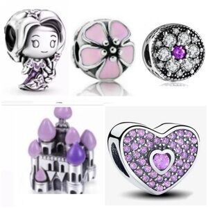 5 Charms Rapunzel Charm Collection Charm Bundle Sets